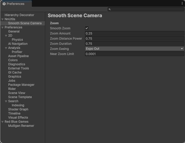 Preferences